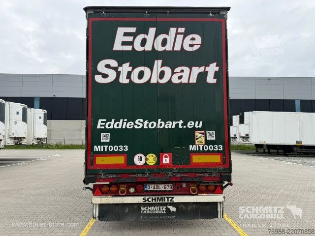 Åben sættevogn med presenning Schmitz Cargobull Curtainsider Mega