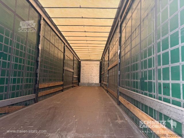 Åben sættevogn med presenning Schmitz Cargobull Curtainsider Mega