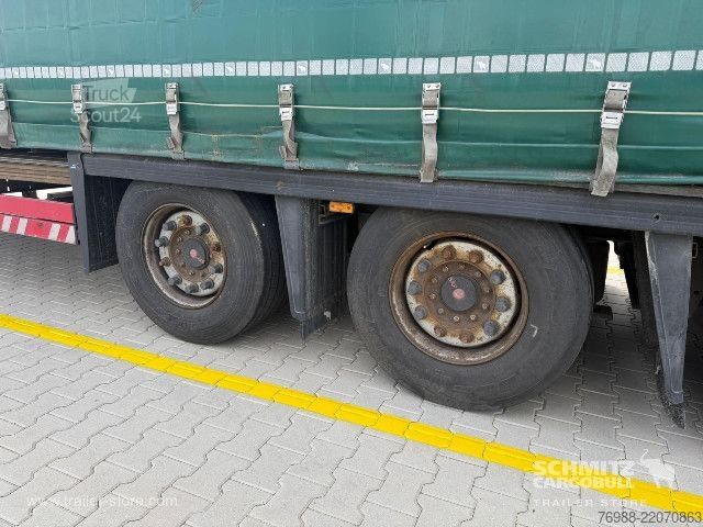 Åben sættevogn med presenning Schmitz Cargobull Curtainsider Mega
