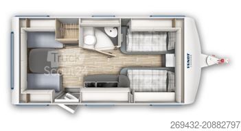 Caravan FENDT APERO 465 TG inklulsive Mover