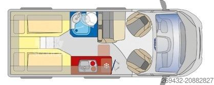 Avtodom GLOBECAR H-Line Summit 600 L Solar Lithium Markise