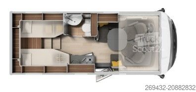 Autorulotă integrată LAIKA ECOVIP I H 2109 3.5T SAT Full LED