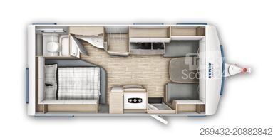 Caravan FENDT BIANCO ACTIV 465 SFH Safety Paket