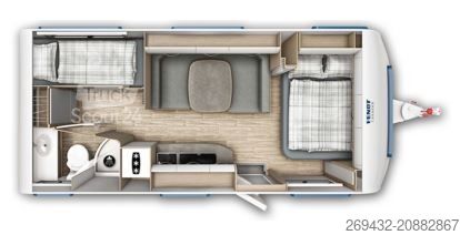 Caravan FENDT BIANCO ACTIV 560 SKM