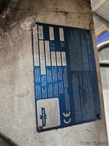 Dispozitiv de prindere a rolelor de hârtie Cascade 45F-RC-606A