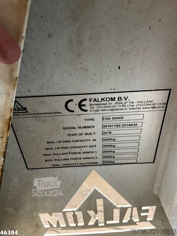 مركبة الاسترداد Iveco Eurocargo ML160E32 Euro 6 Falkom Abschlepp + Pa...