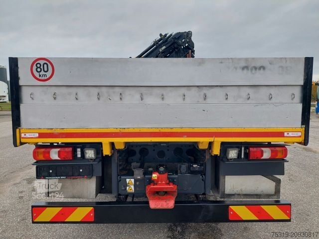 Tovornjak s ploščadjo MERCEDES-BENZ Arocs 2640 6X2 + Hiab XS 477 Hipro
