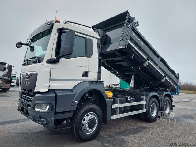 Háromirányú billenő teherautó MAN TGS 35.520 6X6 BB CH