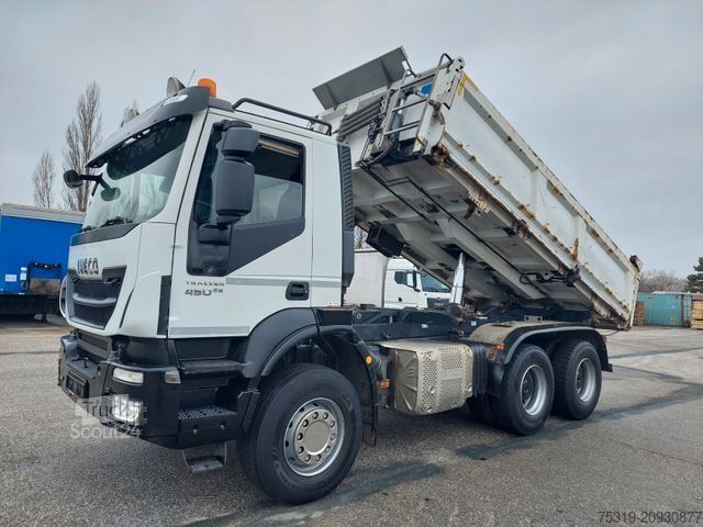 Dreiseitenkipper LKW IVECO AD 260T45 BB Dautel Bordmatic 6x4