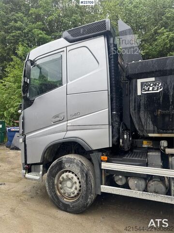Benne Volvo FH540 6x4 Snow Plow Equipped Tipper Truck