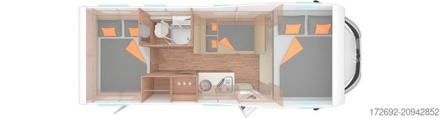 Alkoven karavan WEINSBERG CaraHome 650 DG