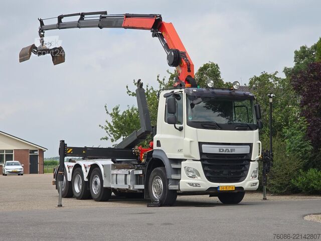 Sistema de braço de gancho DAF CF 410 FAQ PALFINGER KRAAN 22TM!! AFSTANDSBEDIE...