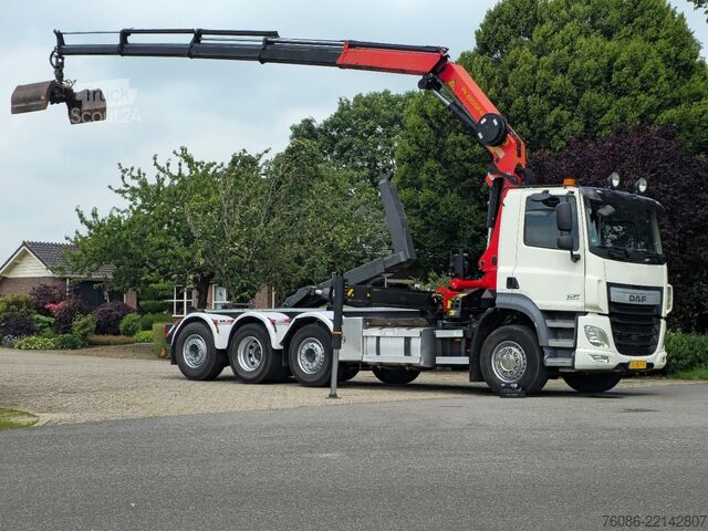Sistema de braço de gancho DAF CF 410 FAQ PALFINGER KRAAN 22TM!! AFSTANDSBEDIE...
