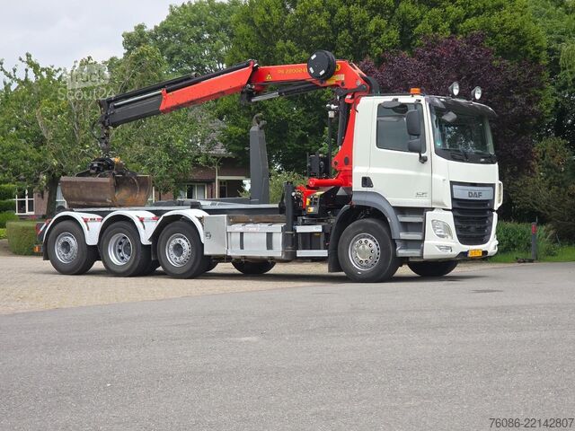 Sistema de braço de gancho DAF CF 410 FAQ PALFINGER KRAAN 22TM!! AFSTANDSBEDIE...
