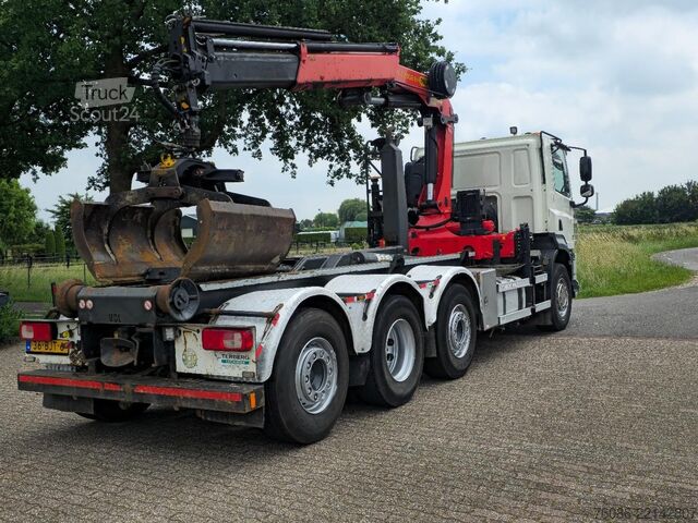 Sistema de braço de gancho DAF CF 410 FAQ PALFINGER KRAAN 22TM!! AFSTANDSBEDIE...