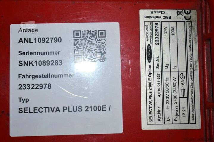  FRONIUS SELECTIVA PLUS 2100E Option 24V/100A