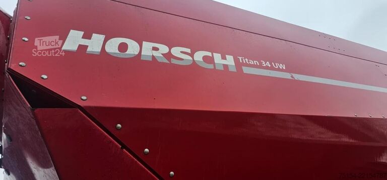 Przyczepa zbierająca Horsch Titan 34UW
