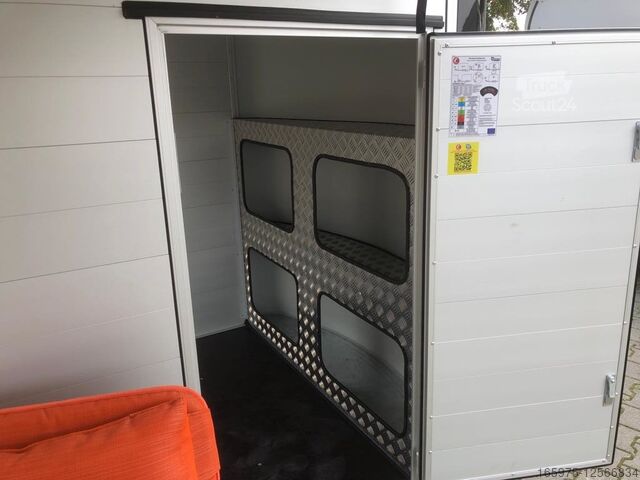 Resväska Cheval Liberté Debon C300 RS | 1,3t | Koffer Alu mit Seitentür Markise Frontregal