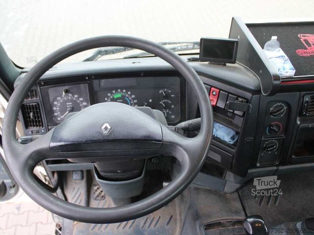Autokran RENAULT Kerax 260.19, EURO 2, SIDEWALLS, CRANE HIAB 112
