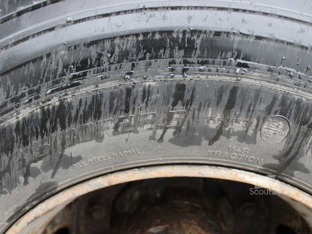 Autokran RENAULT Kerax 260.19, EURO 2, SIDEWALLS, CRANE HIAB 112