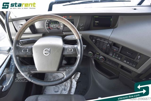 Platformas kravas automašīna ar tentu VOLVO FH 460 6x2 Planenaufbau LBW 2000kg