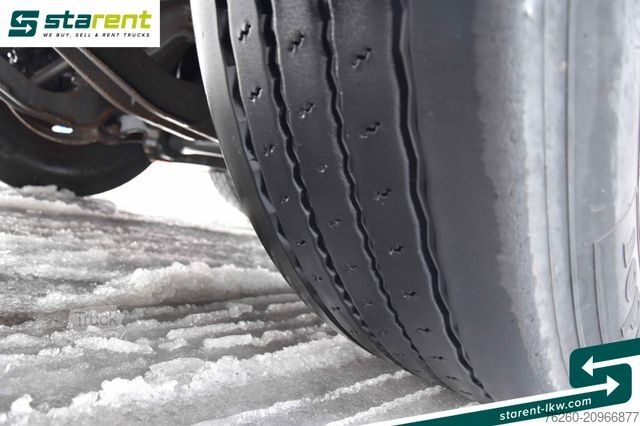 Platformas kravas automašīna ar tentu VOLVO FH 460 6x2 Planenaufbau LBW 2000kg