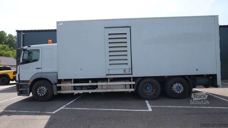 Koffer Mercedes-Benz AXOR 2529 6x2 Closed box with Woma high pressur...