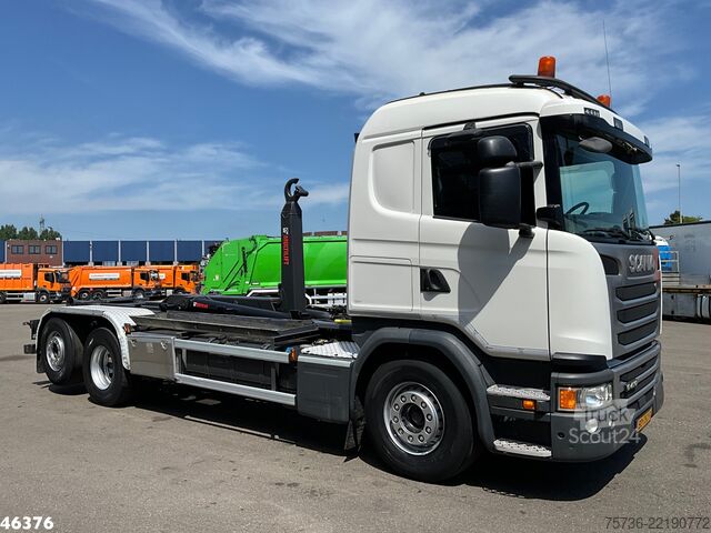Systém ramene s hákem Scania G 410 Euro 6 Retarder Multilift 21 Ton haakarms...