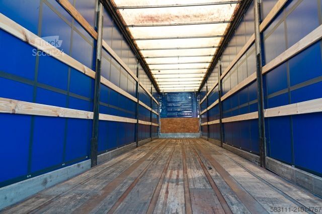 Semi-remorque bâchée FRUEHAUF FIRANKA / STANDARD / MOCNA POD?OGA SZYNA DESKA /