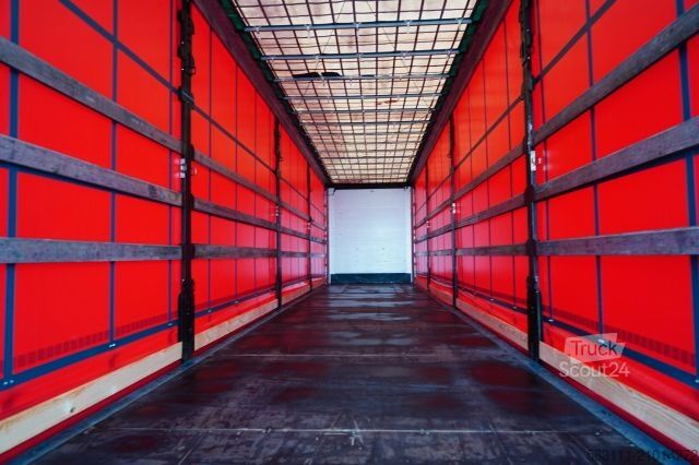 Open oplegger met zeil WIELTON FIRANKA / MEGA / DACH PODNOSZONY / SYSTEM BDE -