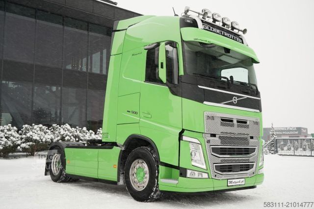 Τυπική μονάδα τράκτορα VOLVO FH 500 / I-PARK COOL / I-SAVE / TV / MIKROFALÓWK