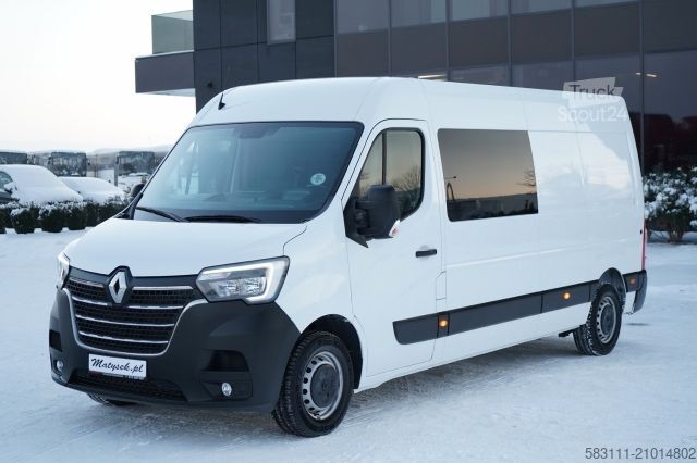 Bestelwagen RENAULT MASTER / BLASZAK / FURGON / BRYGADÓWKA 7 MIEJSC