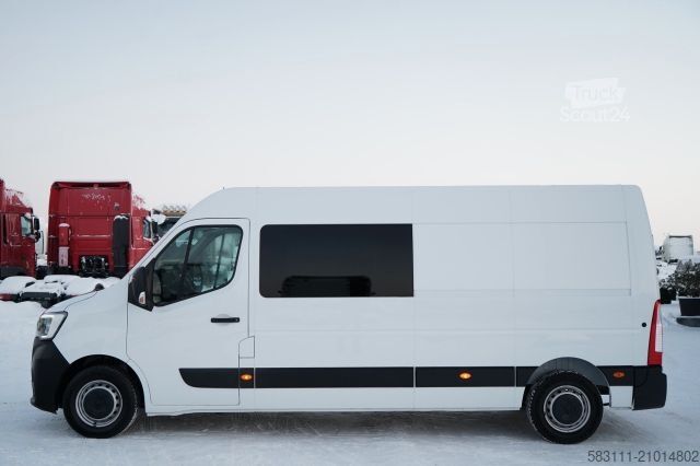 Bestelwagen RENAULT MASTER / BLASZAK / FURGON / BRYGADÓWKA 7 MIEJSC
