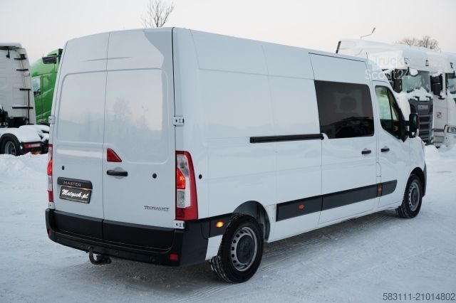 Bestelwagen RENAULT MASTER / BLASZAK / FURGON / BRYGADÓWKA 7 MIEJSC