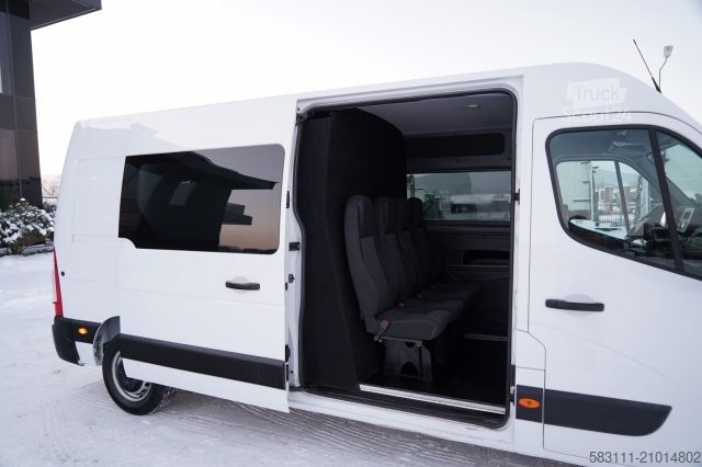 Bestelwagen RENAULT MASTER / BLASZAK / FURGON / BRYGADÓWKA 7 MIEJSC