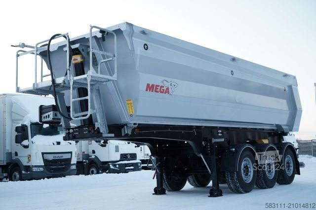 Полуприцеп-самосвал MEGA WYWROTKA / 26 m3 / STALOWA / STANDARD / O? PODNO