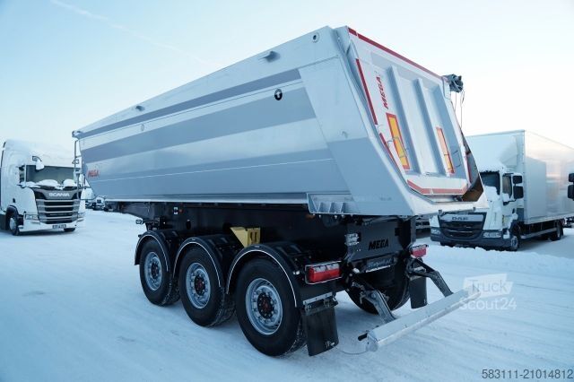 Полуприцеп-самосвал MEGA WYWROTKA / 26 m3 / STALOWA / STANDARD / O? PODNO