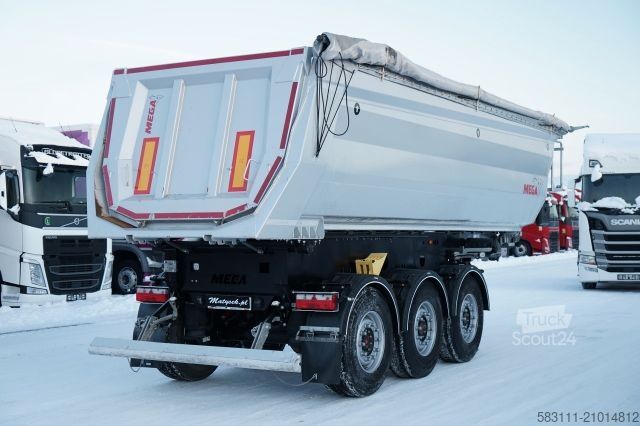 Полуприцеп-самосвал MEGA WYWROTKA / 26 m3 / STALOWA / STANDARD / O? PODNO
