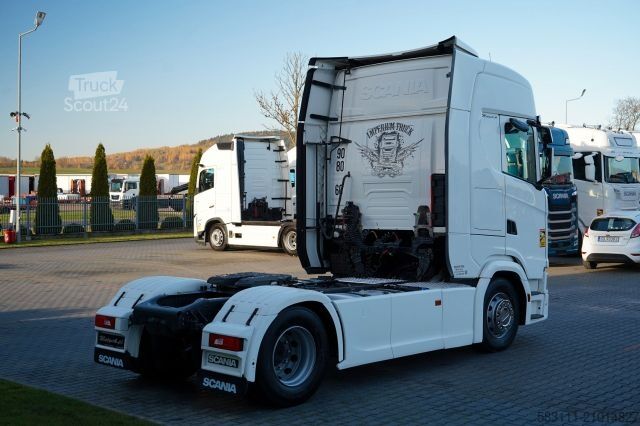 Standardní tahač SCANIA S 500 / RETARDER / I-PARK COOL / NAVI