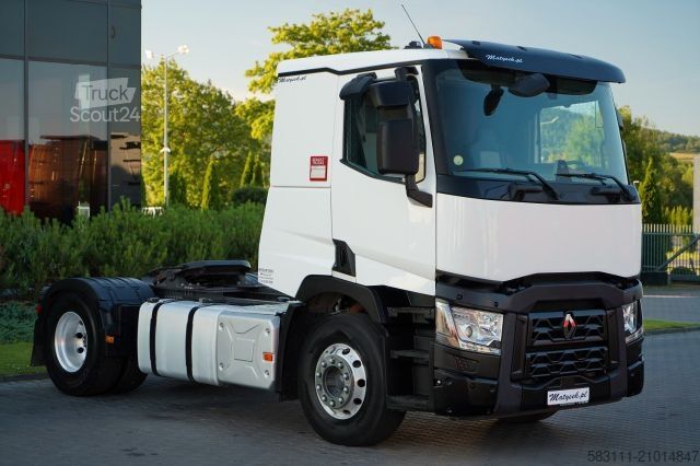 Standard tractor unit RENAULT T 440 / NISKA KABINA / ALUFELGI / SPROWADZONY /