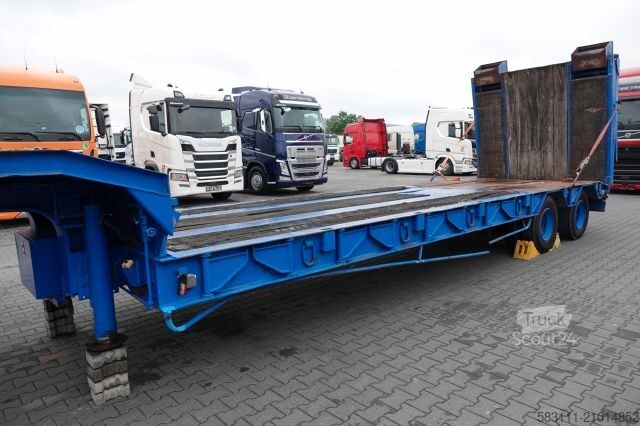 Remorque surbaissée KAISER LAWETA NISKOPODWOZIOWA / NAJAZDY HYDRAULICZNE /