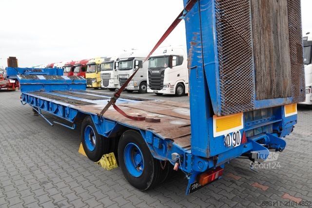 Remorque surbaissée KAISER LAWETA NISKOPODWOZIOWA / NAJAZDY HYDRAULICZNE /