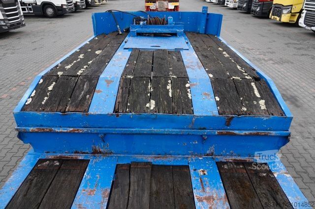 Remorque surbaissée KAISER LAWETA NISKOPODWOZIOWA / NAJAZDY HYDRAULICZNE /