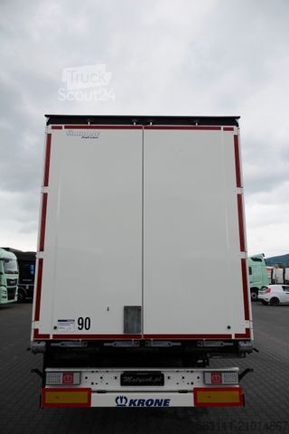 Otvorena poluprikolica sa ceradom KRONE FIRANKA / STANDARD / 2X  O? PODNOSZONA