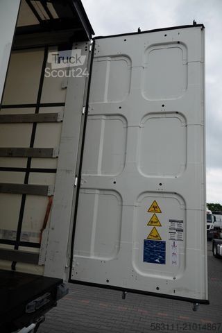 Otvorena poluprikolica sa ceradom KRONE FIRANKA / STANDARD / 2X  O? PODNOSZONA