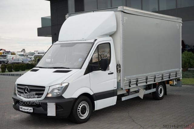 Schuifzeil bestelwagen MERCEDES-BENZ SPRINTER / FIRANKA / PLANDEKA  AUTOMAT / 190 KM
