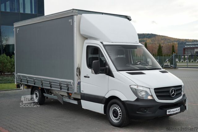 Schuifzeil bestelwagen MERCEDES-BENZ SPRINTER / FIRANKA / PLANDEKA  AUTOMAT / 190 KM