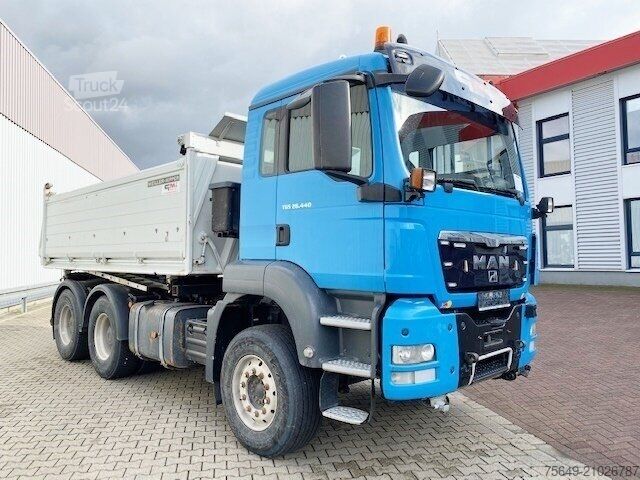 Camion-benne tricar MAN TGS 26.440 6x4 BL TGS 26.440 6x4 BL, Intarder