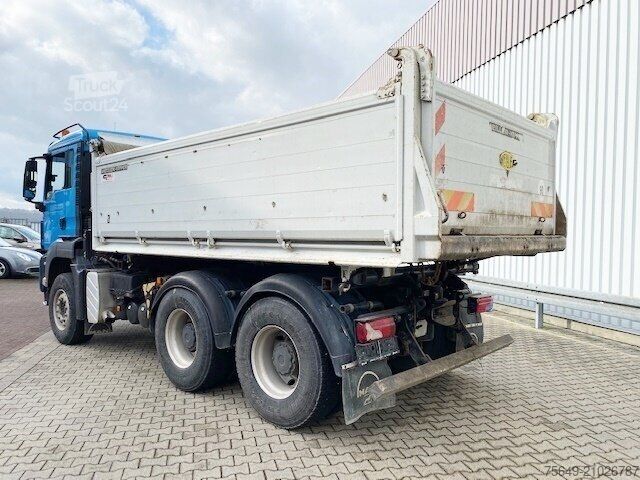 Camion-benne tricar MAN TGS 26.440 6x4 BL TGS 26.440 6x4 BL, Intarder