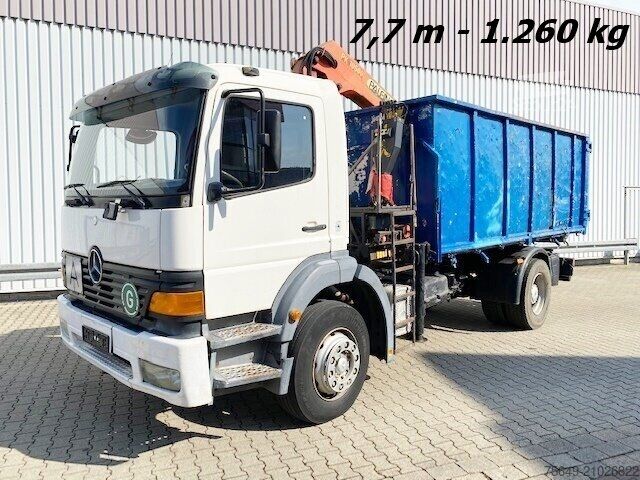 Tornkran Mercedes-Benz Atego 1823 4x2 Atego 1823 4x2 mit Kran Palfinger PK10500, Kipper 16m³